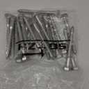 5/16" x 3" Hex Head Lag Screws Bolts 20Pcs 304 Stainless Steel 18-8, Partial Thread, Hexagon Head Wood Screws by SG TZH (5/16-18 x 3")