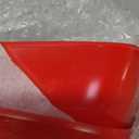 Maxdot Red 4 Pcs Large Heart Shaped Bowls, 8.9 Inch Plastic Heart Serving Bowls for Fruit, Sauce, Snacks, Candy, Dessert, Salad,Wedding Party Table Decor