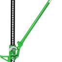 48" Farm Jack, 3 Ton (7,000 Lbs) Ratcheting Off-Road Utility Jack, Heavy-Duty High Lift f-Arm Jack for Truck Tractor SUV, Lifting Range 5.12-41.14 in, 34.65 in Handle Extended Leverage