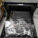 5-Tier Seed Starter Trays, Plant Stand, with Bottom-Watering Design Reinforced Thickened Shelf for Small Pots, Balcony/Indoor Seed Starting & Greenhouse, Black (10"*15"*37", Dark)