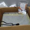 VEVOR Commercial Electric Griddle, 22", 1600W Countertop Flat Top Griddle, Stainless Steel Teppanyaki Grill w/Iron Cooking Plate, 122-572 Adjustable Temp Control 2 Shovels & Brushes, 110V