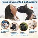 BARKLESS Dog Muzzle for Short Snout, Soft Frenchie Muzzle for Biting, Chewing, Licking for French Bulldogs Boston Terriers, Ideal for Flat-Faced Aggressive Dogs Grooming Walking, Allows Drinking