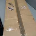 Sweetcrispy 7 Drawer Dresser with Fabric Bins Fabric Storage Tower Organizer for Bedroom Closet Hallway Entryway Tall Chest of Drawers with Steel Frame Wood Top Easy Pull Handles,Rustic Brown (11.8"D x 39.3"W x 30.3"H (7 Drawers))