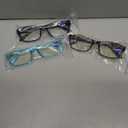Gaoye 1.75 Professional Reading Glasses for All Day - Computer Readers with Blue Light Protection - Value Pack