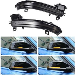 Dynamic Led Side Mirror Sequential Turn Signal Light Indicator For BMW 1 2 3 4 Series F20 F30 F31 F21 F22 F23 F32 F33 F34 X1 E84 F36 F87 M2 (Yellow)