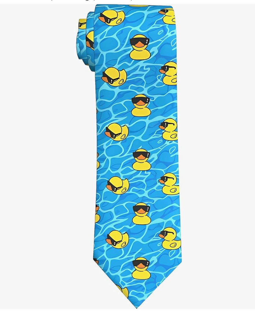 GJLNTRF Men'S Tie Funny Casual Print Neckties For Gentlemen, Weddings, Business, Gifts