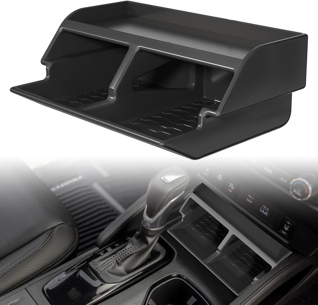 Compatible with 2022-2025 Nissan Frontier Organizer For Under Climate Controls, Perfect fit, Durable, Easy to Install and Clean, Center Console Organizer for 2022-2025 Nissan Frontier Accessoriess