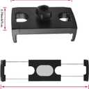 Gooseneck Tablet Holder, Universal Adjustable Mount for Stroller/Treadmill/Golf Cart/Boat/Mic Stand/Wheelchair/Exercise Bike, Compatible with 4.7-12.9 inch Tablets Phones E-Readers