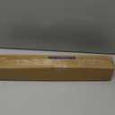 Sliding Door Security Bar17.5-50 inch Adjustable Patio Door Security bar, Heavy Duty Window Security Bars Inside for Sliding Glass Door Home Apartment Bedroom(White)