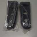 Window Control Switch Bezel Cover for Driver & Passenger Door Panel Compatible with Chevy Silverado, GMC Sierra 1500 2500 HD 3500 Door Switch Panel 2004-2007 89045124 (Dark Pewter)