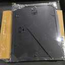 Picture Frame Collage 4x6 and 4x4 Photos Display, Multiple Photo Frames with Tempered Glass, Family Picture Frames Wall Decor or Tabletop, Rustic Black, 1 Pack size 9.3"x11"