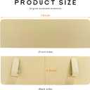 2 PCS Sun Visor Extender for Car, Anti-Glare Sunvisor Extension Shade Attachment for Safe Driving, Clip-On Sun Blocker Sunshade Extender Protect Driver Passenger from UV Rays (Beige)