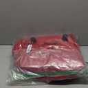 Mrrihand Christmas Tree Storage Bag, Large Artificial Anti-Tear Heavy-Duty 600D Oxford Cloth Xmax Christmas Tree Storage Box with Rolling Wheels, Christmas Tree Storage Container (Red, 7.5Ft)