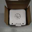 3Pack Wall Mount Holder for eero 6 Plus 6+ and eero 6 Router Mesh Wi-Fi System,Wall Mount Stand Bracket for eero 6 Plus and eero 6 tri-Band Mesh,Wall Bracket for eero 6+ Extender Router Wire Organizer (White-3PC)