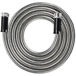 Beaulife Metal Short Garden Hose 10ft Connectors, Drainage Hose for Dehumidifier Small Water Hose Extension High Pressure Bib Reel Extender, Drinking Water Hose for RV Outdoor
