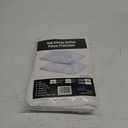 Quilted Pillow Protectors Queen Pair 20x30 Inches Extra Soft Thick Ultra Plush White Zippered Set of 2 Size Encasement