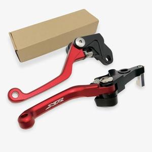 Generic Replacement for Honda XR 650L 1993-2023 CNC Pivot Clutch Brake Levers XR650L RED Black (RED)