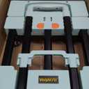 Folding Hand Truck 500lbs, Portable Heavy Duty Dolly Cart, 6 Wheels Collapsible Luggage Cart with 2 Elastic Ropes - Compact Trolley Cart for Easy Moving - Ideal Hand Cart for Travel and More