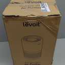 LEVOIT Air Purifier for Home Allergies Pet Hair in Bedroom, Covers Up to 1073 ft by 56W High Torque Motor, AHAM VERIFIDE, 3-in-1 Filter with HEPA Sleep Mode, Remove Dust Smoke Odor, Core300-P, White