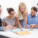 Lincia 10 Pcs Time Sheets for Employees Weekly Format 8.5 x 5.5 Inch Daily Time Cards Log Book for Employee Office Business Schedule Planner Work Record Supplies, 100 Sheets Per Pad