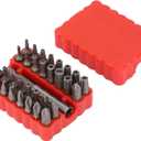 33 Piece Screwdriver Bit Set with Bit Extension Holder,Security Screwdriver Tool Kit with Hex and Special Batch Charging Drill Shaped, Metric Hex, Spanner