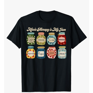 Music Therapy is My Jam Musician Music Therapy Music Teacher T-Shirt S