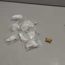 Amerdeco 10 Pack Brushed Gold Cabinet Knobs 2 Inch (50MM) Single Hole Cabinet Pulls Kitchen Cabinet Knobs Drawer Knobs ZH0026