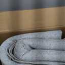 WondRg 8x10 Washable Area Rug Blue Cream Abstract Non Slip Soft Low Pile Rug for Living Room Bedroom Dining Room Office Neutral Modern Indoor Large Throw Carpet for Home Decor