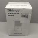Shinco 30 Pints Dehumidifier for Home and Basements, 1500 Sq.Ft Dehumidifiers with Drain Hose, Auto or Manual Drainage, Auto Defrost, Quietly Remove Moisture, Activated Carbon Filter, 24HR Timer