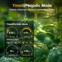 WiFi Water Timer for Garden WiFi Sprinkler Timer Outdoor, Irrigation Timers 1 Outlet Brass Inlet WiFi Hose Timers with APP Remote Control/Rain Delay/Manual for Garden/Lawn/Yard Watering System