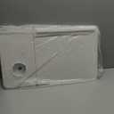 Laptop Desk for Bed, Adjustable Laptops Stand with 5 Adjustable Angles, Portable Lap Tray Table with Cup Holder, Laptop Bed Desk Tray for Eating Working Writing Reading (White)