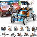 Sillbird 12-in-1 Solar Robot Building Kit STEM Gift for Boys Aged 8-13, DIY Science Educational Robotic Toys for Kids Teens Birthday, Powered by the Sun with 190 Pieces