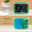 Air Quality Monitor pm2.5 pm10 pm1.0 Detector Indoor air Quality Test kit for Cars ,Home,Office,Hotel etc (PM2.5,AQI)