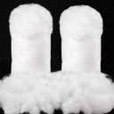12 oz and 36 Sqft Christmas Fake Snow Decoration Fiber Artificial Snow Like Fluffy Snow Indoor Snow Blanket for Winter Mantle Village Nativity Christmas Tree Home Display Decor