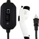 Wisepick Portable EV Charger 16 Amp 240V with NEMA 5-15 Level 1 or NEMA 6-20 Level 2 Electric Vehicle Charging Station Adapter 24.6 ft (Level 2 (NEMA 6-20))