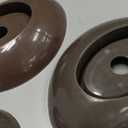 4-Pack Leg End Caps Footings 5 1/4" x 3 5/8"x1" for Frame Vertical Legs 2.5" x 1.75", Leg Caps Compatible with Coleman 18ft x 48in, 24ft x 52in, 22ft x 52in Round Above Ground Pool Foot Supports