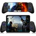 Phone Controller for iPhone, iPad, Android Phone, Tablet, PC, Switch 2, Mobile Game Controller with Hall Trigger, Turbo, Programming, Vibration, Wireless Handheld Gamepad Play Streaming, Cloud Gaming