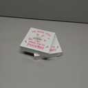 2 x Funny Easter Bunny Wooden Box Sign, "He Sees You When You're Pooping" Bathroom Decor Farmhouse Home Shelf Table Desk Decor, Wood Block Plaque Easter Decorations Gift