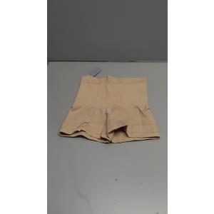 Womens Seamless Shaping Boyshorts Panties Tummy Control Underwear Slimming Shapewear Slip Shorts (Small, #A2 Beige(light Tummy Control))