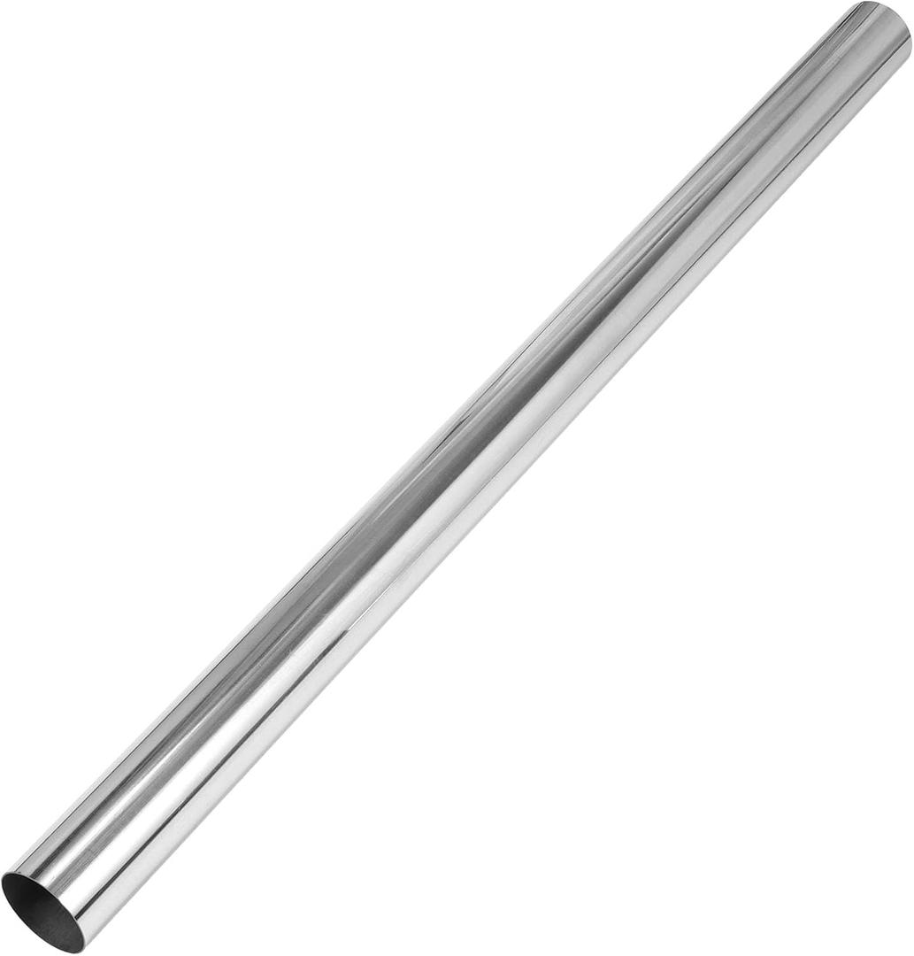 Motoforti Straight Exhaust Pipe Tube 70mm / 2.75 Inch OD 1220mm / 48" Long