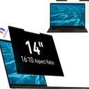 Mamol Magnetic Laptop Privacy Screen 14 Inch , 16:10 Aspect Removable Anti Glare Protector Blue Light Privacy Screen Filter,Filter Shield Compatible with HP/Dell/Acer/Asus/Samsung/Lenovo/Thinkpad Envy