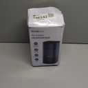 ROSEKM Humidifiers for Bedroom, 2.0L Cool Mist Humidifier for Home Plant and Baby Nursery, Quiet Ultrasonic Humidifier with 360 Nozzle, Auto Shut-Off, Filterless, Black