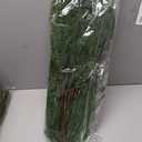 Yastouay 4 Pcs Christmas Norfolk Pine Stems, 36 Inch Real Touch Artificial Norfolk Pine Branches Christmas Greenery Stems, Faux Pine Branches for Vase DIY Garland Wreath Indoor Outdoor Home Decor