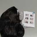 Baruisi Long Curly Wavy Black Wigs for Men Synthetic Natural Party Halloween Cosplay Hair Wig