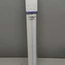 Grandekor Motorized Roller Shade with Remote Control,Motorized Blinds 100% Blackout Electric Shades, Cordless Window Blinds Shades for Bedroom Living Room Office,White,W23 xH72