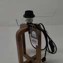 Lite Source Walnut Wood Table Lamp