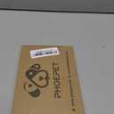 PHOEPET No Pull Dog Harnesses for Small Dogs Reflective Adjustable Front Clip Vest with Handle 2 Metal Rings 3 Buckles [Easy to Put on & Take Off](XS, Black)