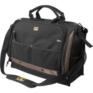 Custom Leathercraft1539 Multi-Compartment 50 Pocket Tool Bag