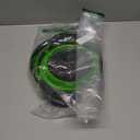 Collapsible Colander Set of 2 Silicone Kitchen Strainer Set, Perfect for Draining Pasta, Vegetable and fruit for Kitchen and Travel Use (green)