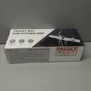 Diatomite Faucet Mat for Kitchen Sink - Fast Drying Sink Splash Guard, Multi-Slope Fast Self-Draining Stone Sink Mat for Kitchen Faucet, Sink Faucet Mat Splash Guard Keep Countertops Dry (23.6"x4.5")